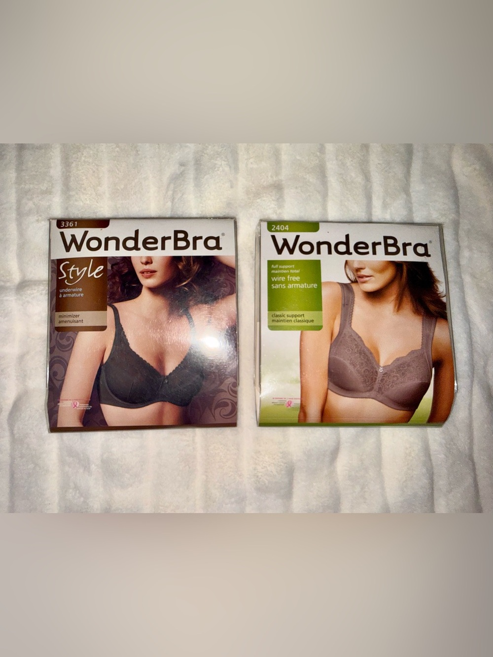 WonderBra Set of 2- Brand New in Packages